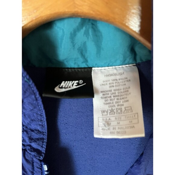 Nike Vintage 80's Jogger Leisure Track Windbreaker, Colorblock Women's SZ Medium - Picture 9 of 13
